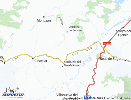MICHELIN El Campillo map - ViaMichelin