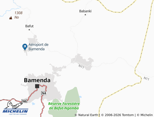 Mappa MICHELIN Bambui - ViaMichelin