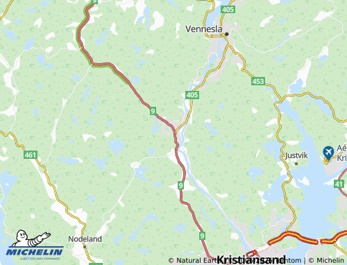 Kaart MICHELIN Mosby - ViaMichelin