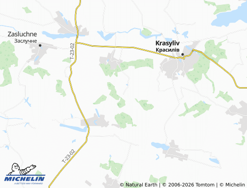 Carte MICHELIN Voskodavyntsi - ViaMichelin