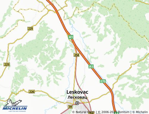 MICHELIN Živkovo map - ViaMichelin