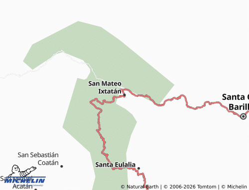 Mappa MICHELIN San Mateo Ixtatán - ViaMichelin