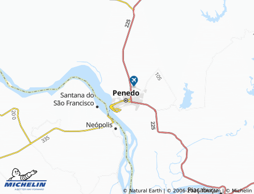 Mapa MICHELIN Santa Luzia - ViaMichelin