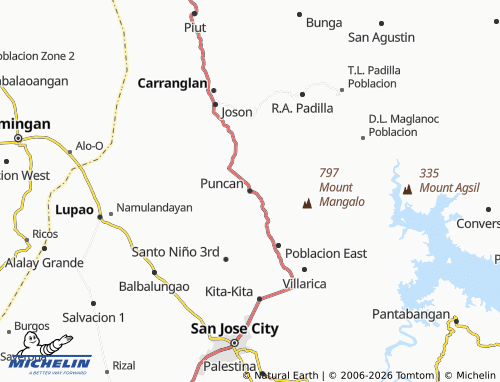 Mappa MICHELIN Puncan - ViaMichelin