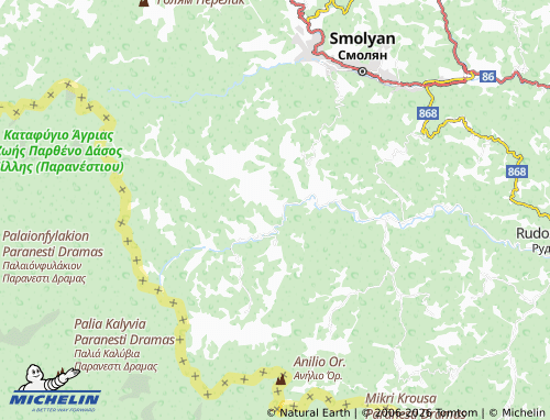 MICHELIN Uhlovitsa map - ViaMichelin