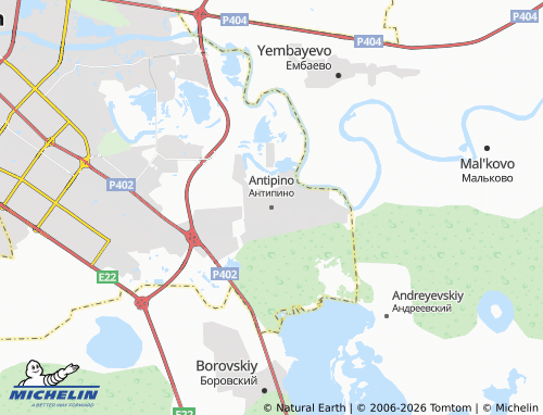 MICHELIN-Landkarte Antipino - ViaMichelin