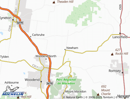 MICHELIN Newham map - ViaMichelin