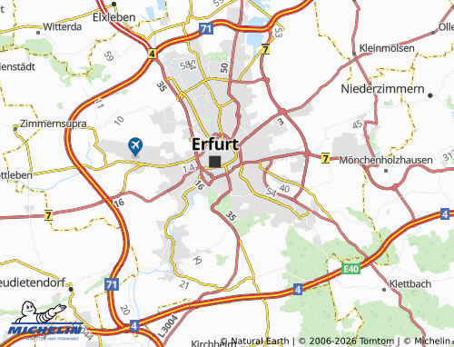 MICHELIN Löbervorstadt map - ViaMichelin