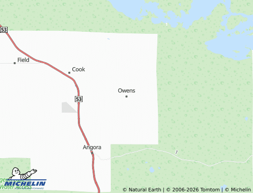 Mappa MICHELIN Owens - ViaMichelin