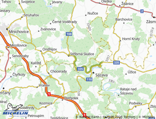 Mappa MICHELIN Růženín - ViaMichelin