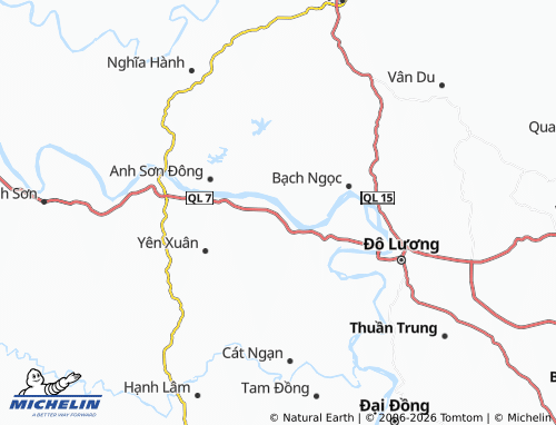 Mappa MICHELIN Lĩnh Sơn - ViaMichelin