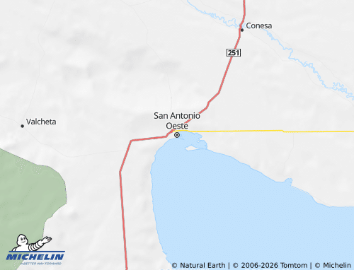 Mapa MICHELIN San Antonio - ViaMichelin