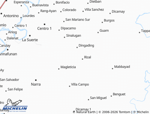 Mappa MICHELIN San Francisco Sur - ViaMichelin