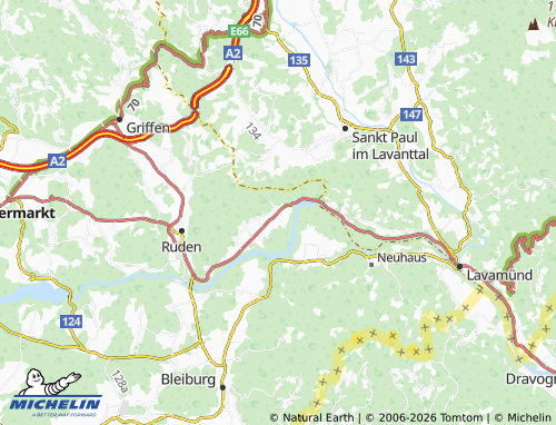 MICHELIN-Landkarte Eis - ViaMichelin