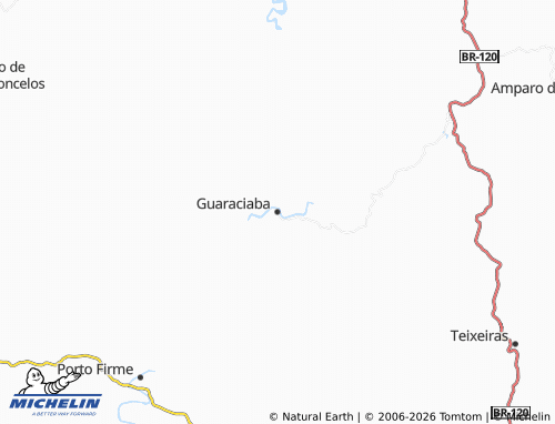 MICHELIN-Landkarte Guaraciaba - ViaMichelin