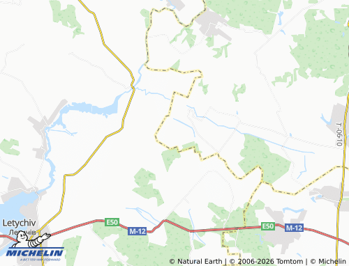Mappa MICHELIN Osichok - ViaMichelin