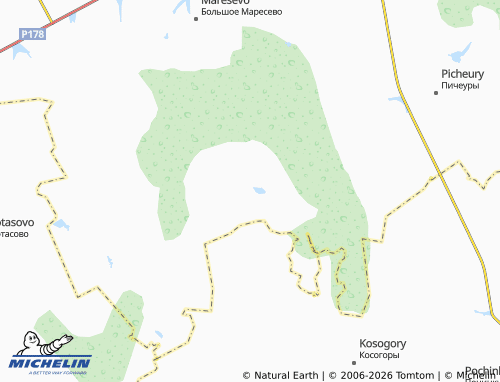 MICHELIN-Landkarte Pyangeley - ViaMichelin