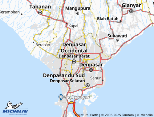 Carte MICHELIN Pemecutan Kaja - ViaMichelin