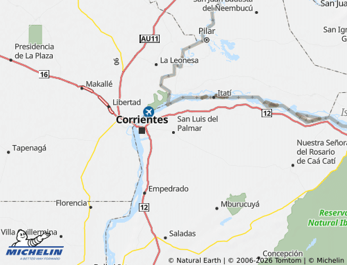 Mappa MICHELIN San Luis del Palmar - ViaMichelin