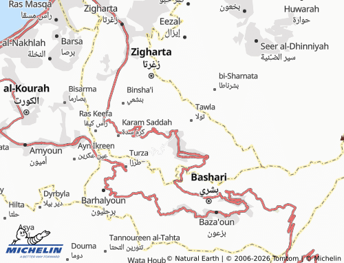 MICHELIN Ejbaa map - ViaMichelin