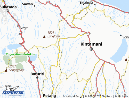 Mappa MICHELIN Batukaang - ViaMichelin