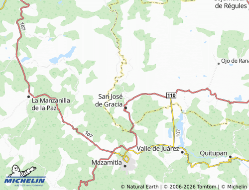 Mappa MICHELIN Arboledas - ViaMichelin