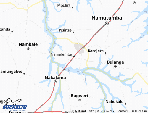 MICHELIN-Landkarte Namalemba - ViaMichelin