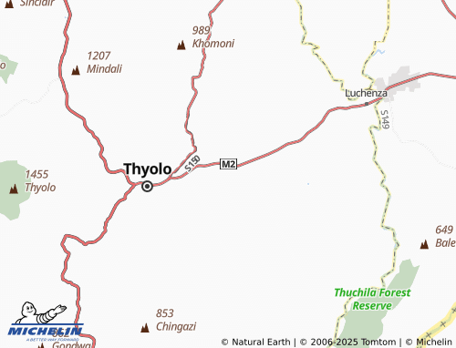 MICHELIN Bonongwe map - ViaMichelin