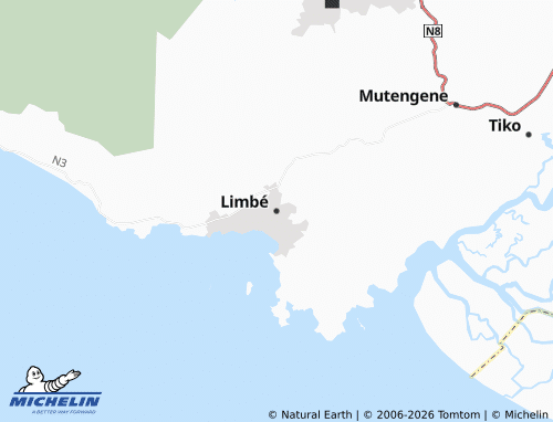 MICHELIN-Landkarte Limbe - ViaMichelin
