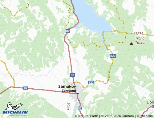 Mapa MICHELIN Zlokuchene - ViaMichelin
