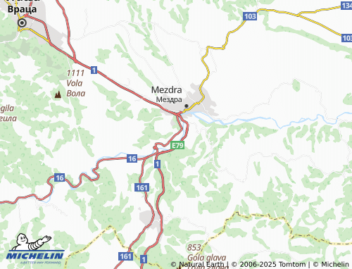 MICHELIN Kreta map - ViaMichelin