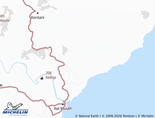 MICHELIN-Landkarte Ngcizele SP 1 - ViaMichelin