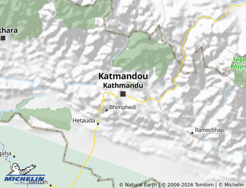 MICHELIN-Landkarte Bagmati - ViaMichelin