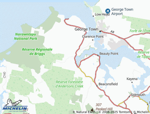 MICHELIN York Town map - ViaMichelin
