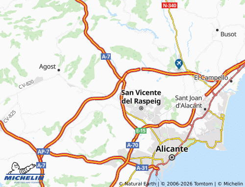 Mappa MICHELIN Canastell - ViaMichelin