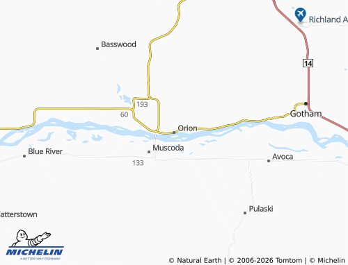 Mappa MICHELIN Orion - ViaMichelin
