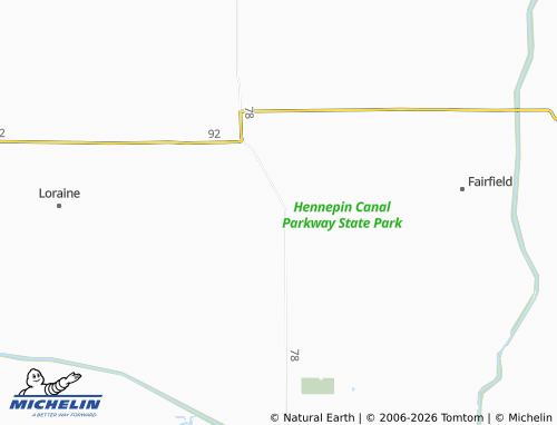 Carte MICHELIN Hooppole - ViaMichelin