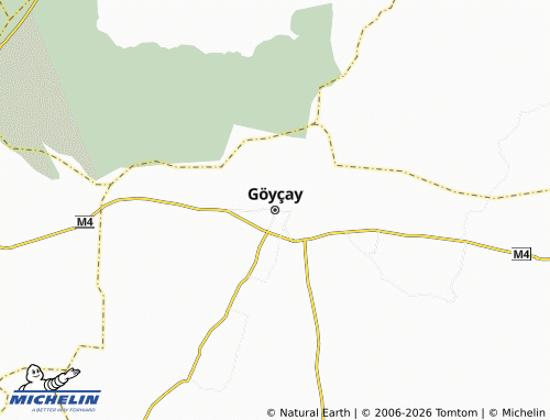 MICHELIN Göyçay map - ViaMichelin