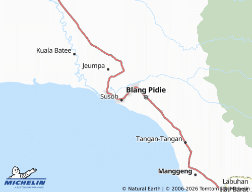Mappa MICHELIN Pantai Perak - ViaMichelin