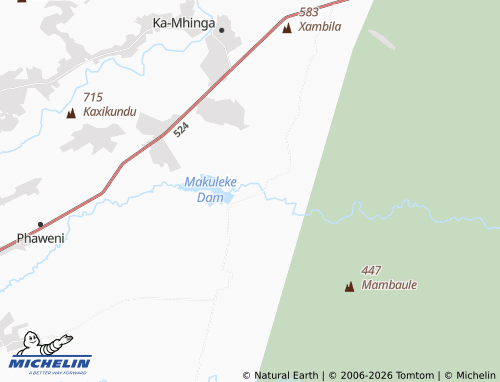 Mappa MICHELIN Makuleke - ViaMichelin