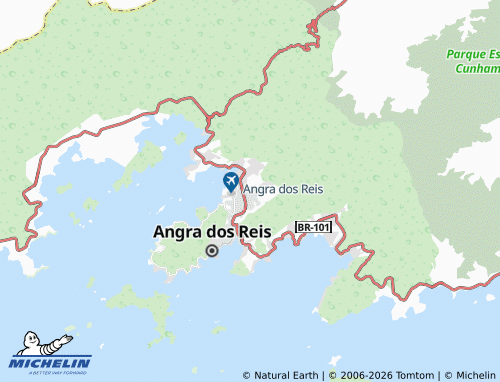 MICHELIN Nova Angra map - ViaMichelin