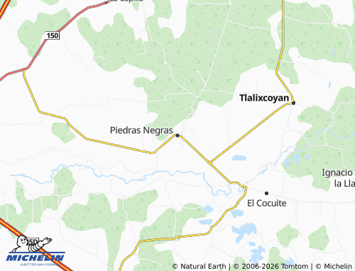 Mapa MICHELIN Piedras Negras - ViaMichelin