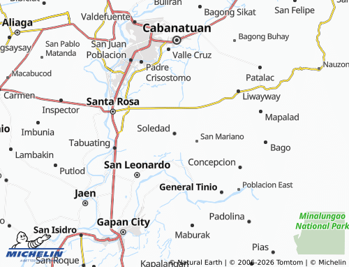 MICHELIN Soledad map - ViaMichelin