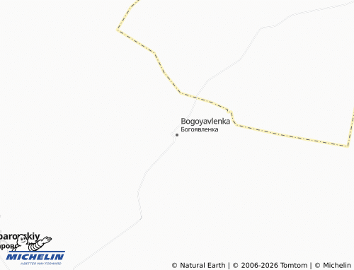 MICHELIN-Landkarte Bogoyavlenka - ViaMichelin