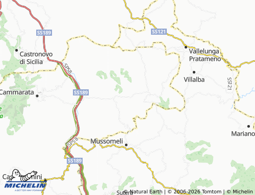 MICHELIN Borgo Gallea map - ViaMichelin