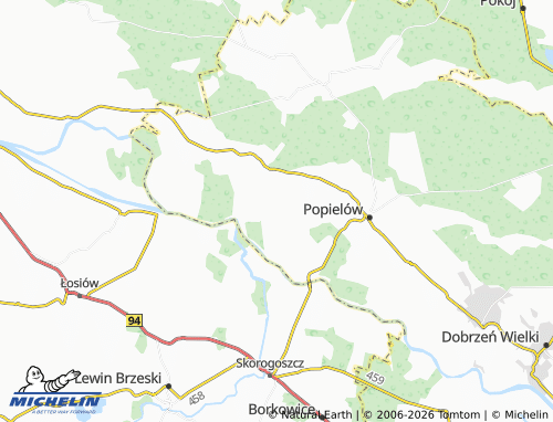 MICHELIN Rybna map - ViaMichelin