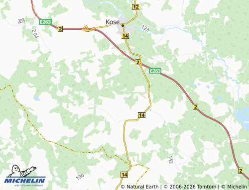 MICHELIN Lööra map - ViaMichelin