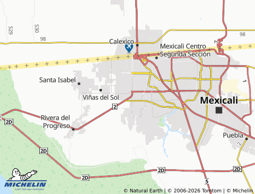 Mapa MICHELIN Ampliación Progreso - ViaMichelin