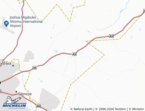 MICHELIN Nkulumane Junction map - ViaMichelin