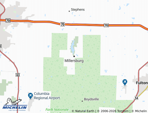 Mapa MICHELIN Millersburg - ViaMichelin